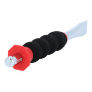 KS Tools Burin plat avec manche de protection de la main-3