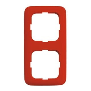 Busch-Jaeger Abdeckrahmen 2512-217-101 rot RAL3020