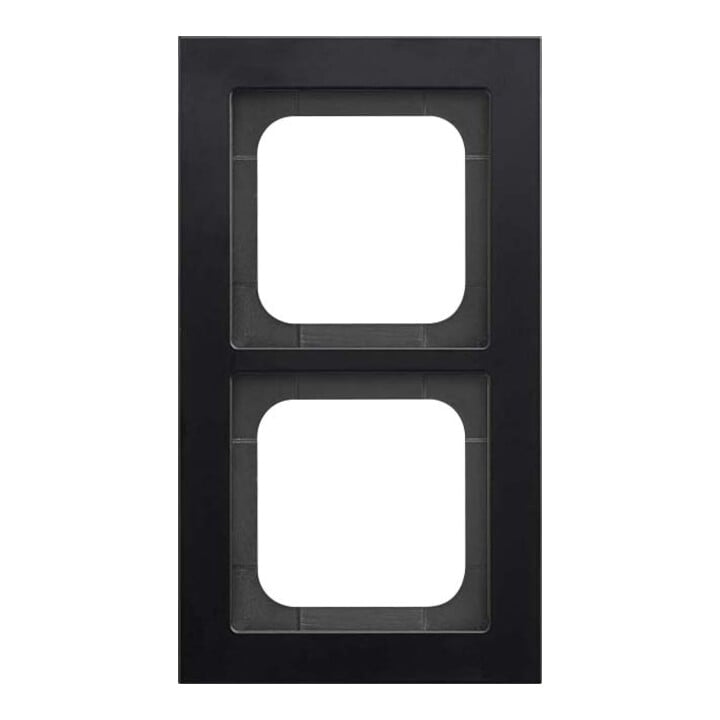 Busch-Jaeger Abdeckrahmen schwarz matt 1722-275