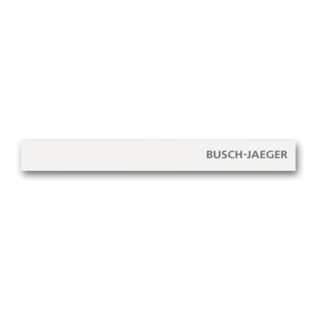 Busch-Jaeger Abschlussleiste unten Standard m.Kennz. 6349-24G-101