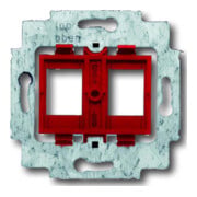 Busch-Jaeger Anneau de support pour Modular-Jack socle rouge 1812-1