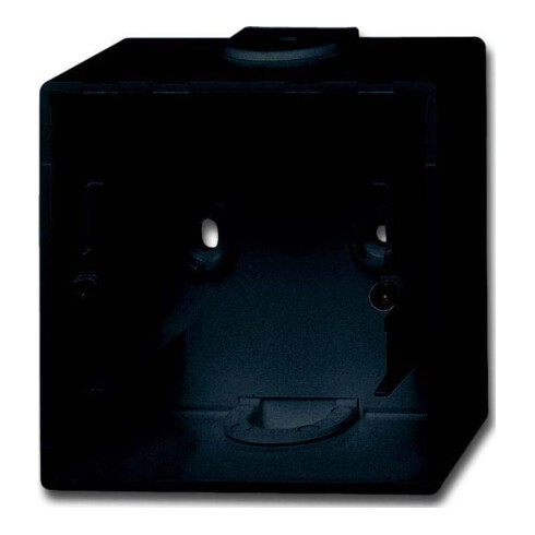 Busch-Jaeger Aufputz-Gehäuse 1fach, schwarz matt 1701-885