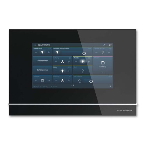 Busch-Jaeger Bedienelement KNX Smart Touch7 sw 6136/07-825