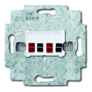 Busch-Jaeger Boîte de connexion haut-parleur 2x, blanc alpin 0248/04-101-1