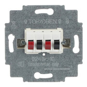 Busch-Jaeger Boîte de connexion haut-parleur 2x, blanc alpin 0248/04-101-3