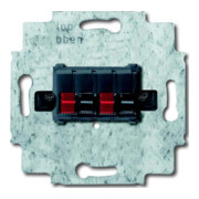 Busch-Jaeger Boîte de connexion haut-parleur 2x, noir 0248/05-101-1