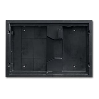 Busch-Jaeger Boîte d’encastrement pour panneau tactile KNX noir 6136/07 UP