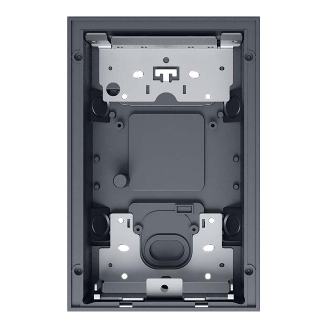 Busch-Jaeger Boîte d’encastrement UP Gr.1/2 anthracite 203×133×46 mm 41382F-B-03