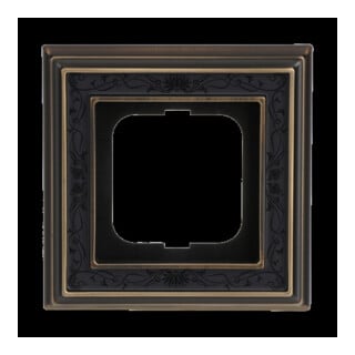 Busch-Jaeger Cadre 1-fach ms/antik décor anth 1721-843