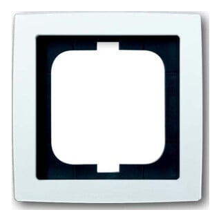 Busch-Jaeger Cadre 1 poste blanc studio, solo 1721-84