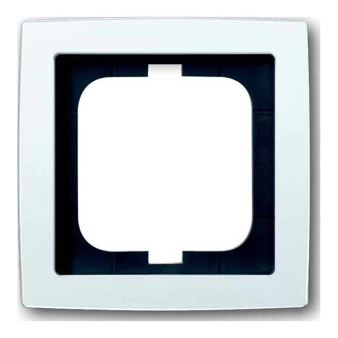 Busch-Jaeger Cadre 1 poste blanc studio, solo 1721-84