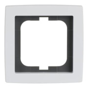 Busch-Jaeger Cadre 1 poste blanc studio, solo 1721-84-3