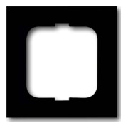 Busch-Jaeger Cadre 1 poste noir mat, f.lin. 1721-885K-1