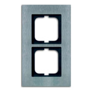 Busch-Jaeger Cadre 2-fach acier inoxydable 1722-860-1