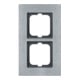 Busch-Jaeger Cadre 2-fach acier inoxydable 1722-860