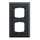 Busch-Jaeger Cadre 2-fach anthracite 1722-831