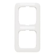 Busch-Jaeger Cadre 2-fach blanc 1722 NS-214-3