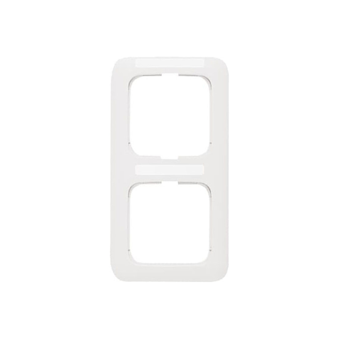 Busch-Jaeger Cadre 2-fach blanc 1722 NS-214