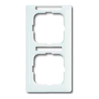 Busch-Jaeger Cadre 2-fach blanc alpin 1722 NSKA-214