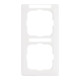 Busch-Jaeger Cadre 2-fach blanc alpin 1722 NSKA-214