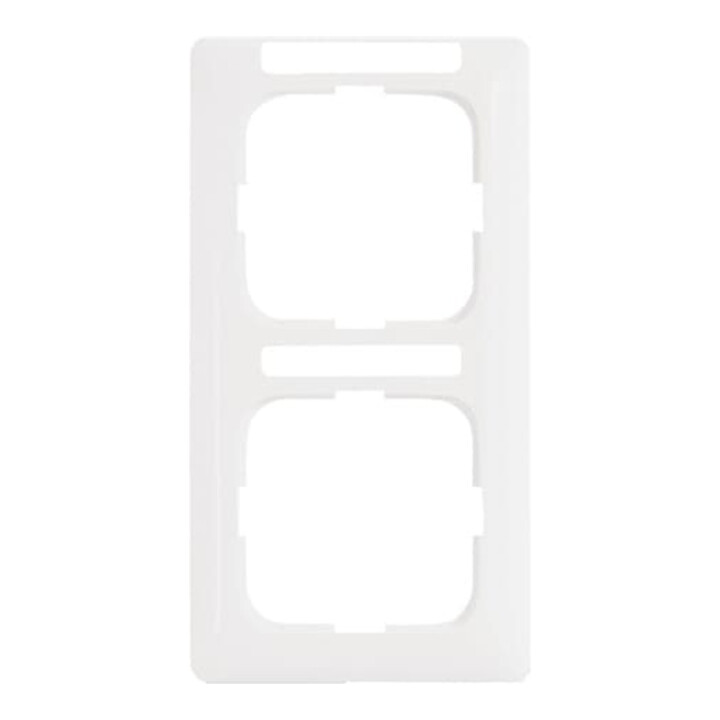Busch-Jaeger Cadre 2-fach blanc alpin 1722 NSKA-214