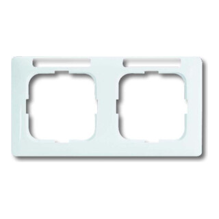 Busch-Jaeger Cadre 2-fach blanc alpin 1732 NSKA-214