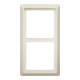 Busch-Jaeger Cadre 2-fach blanc, encastré, toutes intempéries 2102-32