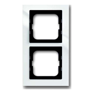 Busch-Jaeger Cadre 2-fach blanc studio 1722-284