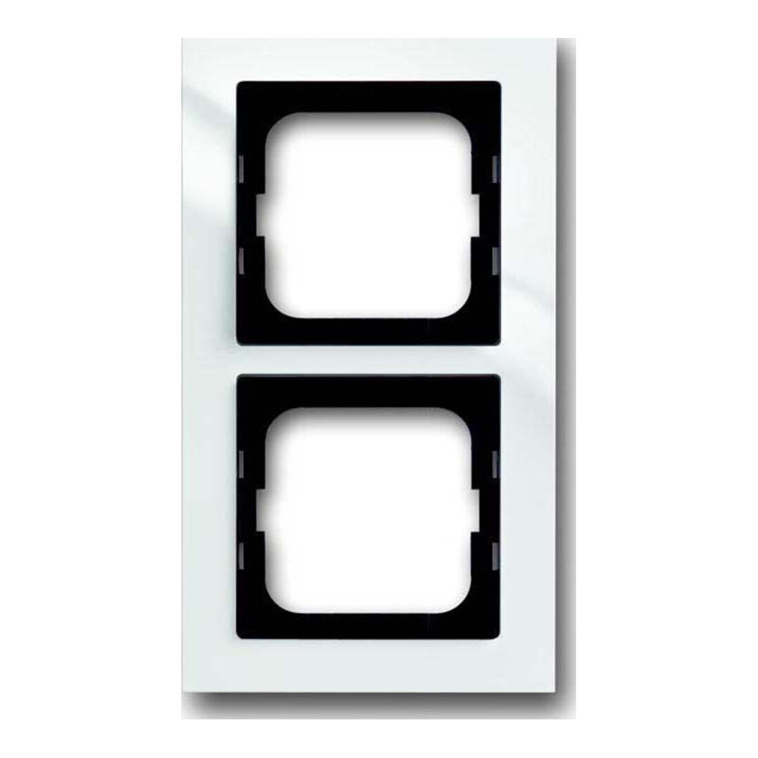 Busch-Jaeger Cadre 2-fach blanc studio 1722-284