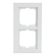 Busch-Jaeger Cadre 2-fach blanc studio 1722-284