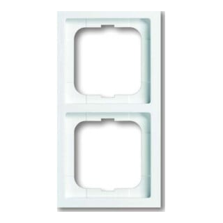 Busch-Jaeger Cadre 2-fach blanc studio, f.linear 1722-184K