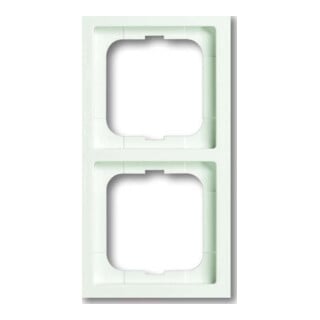Busch-Jaeger Cadre 2-fach blanc studio mat 1722-884K