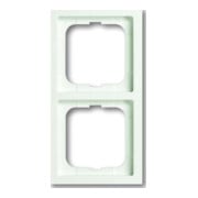 Busch-Jaeger Cadre 2-fach blanc studio mat 1722-884K-1