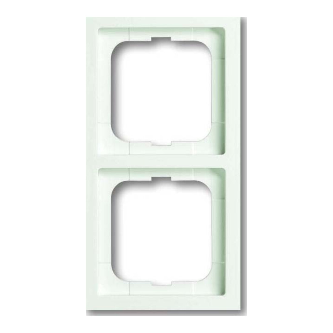 Busch-Jaeger Cadre 2-fach blanc studio mat 1722-884K
