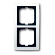 Busch-Jaeger Cadre 2-fach blanc studio, solo 1722-84-1