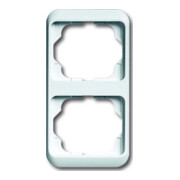 Busch-Jaeger Cadre 2-fach blanc studio, vertical 1732-24G-1