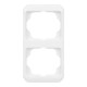 Busch-Jaeger Cadre 2-fach blanc studio, vertical 1732-24G