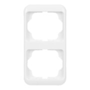 Busch-Jaeger Cadre 2-fach blanc studio, vertical 1732-24G-3