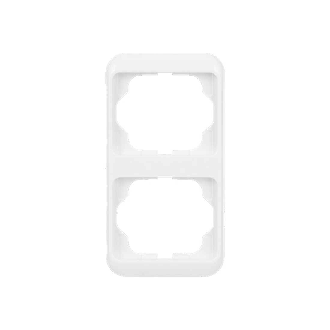 Busch-Jaeger Cadre 2-fach blanc studio, vertical 1732-24G