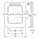 Busch-Jaeger Cadre 2-fach blanc, visuel vertical 1722 NS-212
