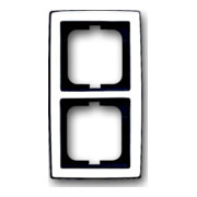 Busch-Jaeger Cadre 2-fach chrome brillant 1722-80G-1