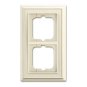 Busch-Jaeger Cadre 2-fach ivoire/blanc 1722-832-1