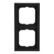 Busch-Jaeger Cadre 2-fach noir mat, f.lin. 1722-885K