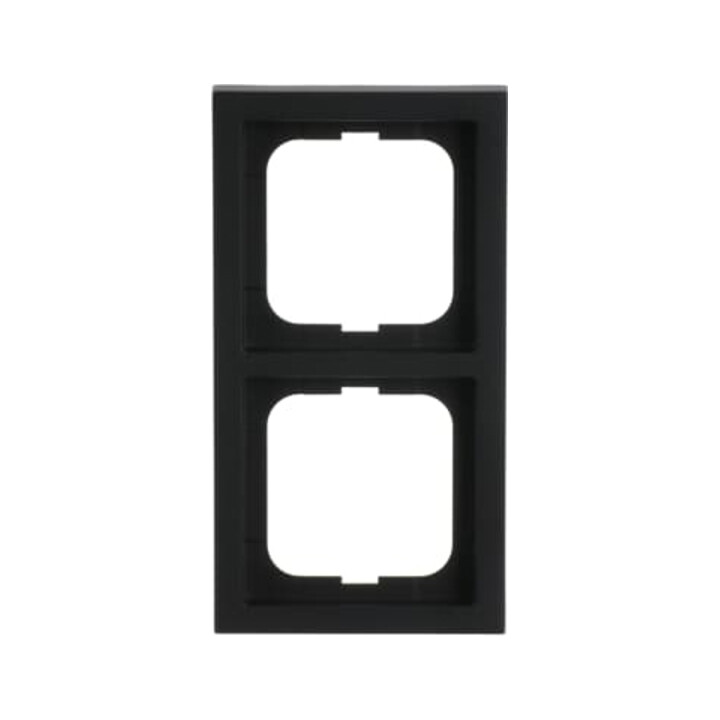 Busch-Jaeger Cadre 2-fach noir mat, f.lin. 1722-885K