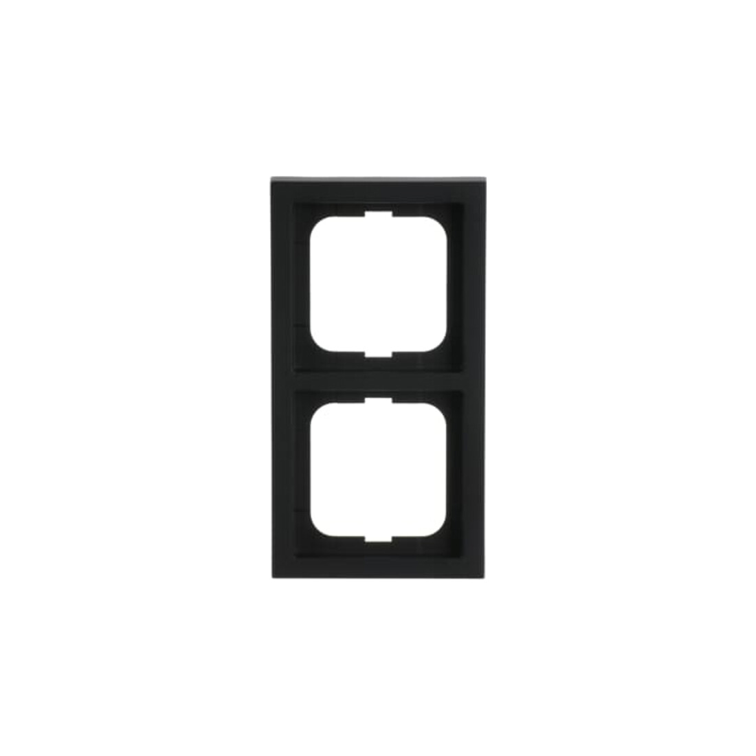 Busch-Jaeger Cadre 2-fach noir mat, f.lin. 1722-885K