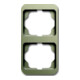 Busch-Jaeger Cadre 2-fach palladium, vertical 1732-260