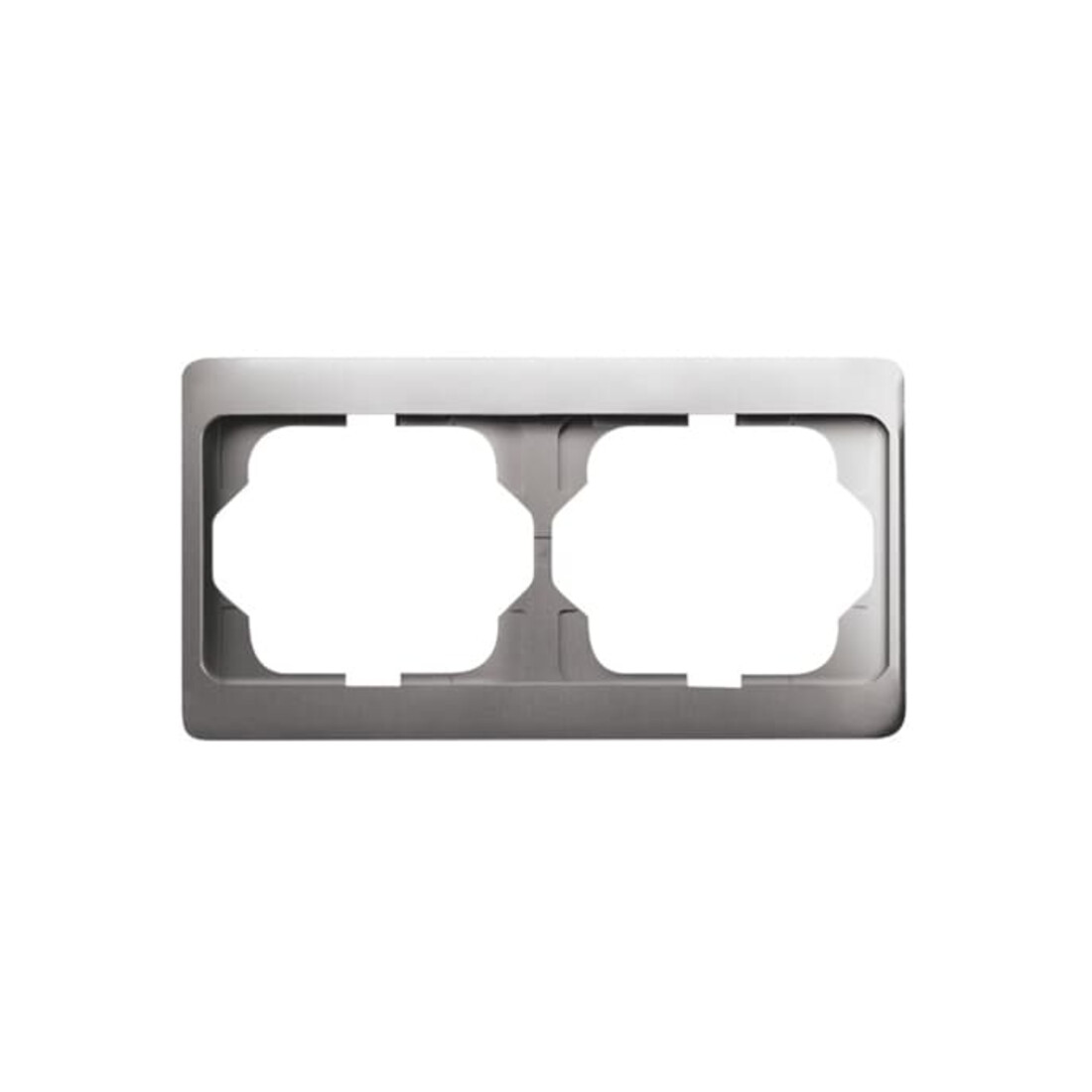 Busch-Jaeger Cadre 2-fach platine, waager.alpha 1722 KA-20