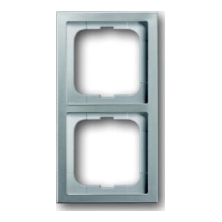 Busch-Jaeger Cadre 2-fach pur acier inoxydable 1722-866K