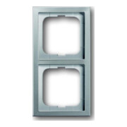 Busch-Jaeger Cadre 2-fach pur acier inoxydable 1722-866K-1
