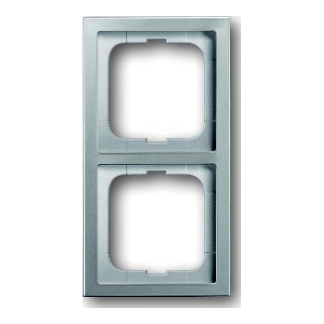 Busch-Jaeger Cadre 2-fach pur acier inoxydable 1722-866K